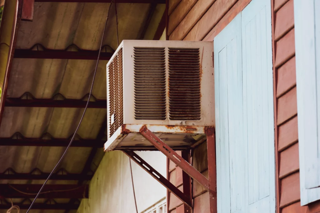 Rusted Air Conditioner