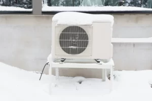 heat pump operation winter Collinsville IL