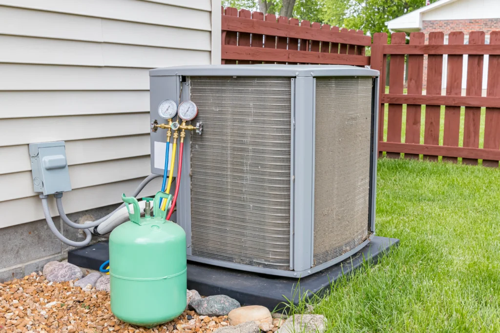 how to tell your AC is leaking refrigerant Collinsville, IL